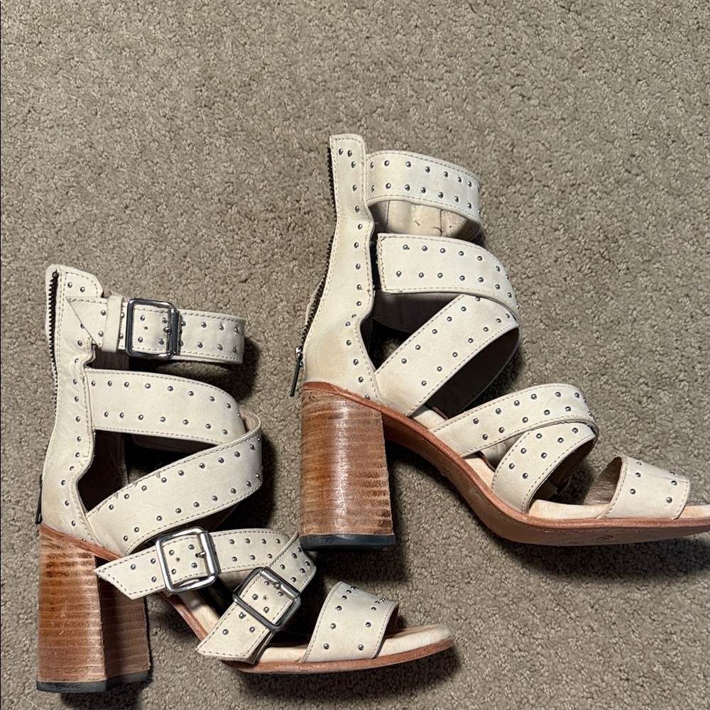 Freebird Strappy Heeled Sandals